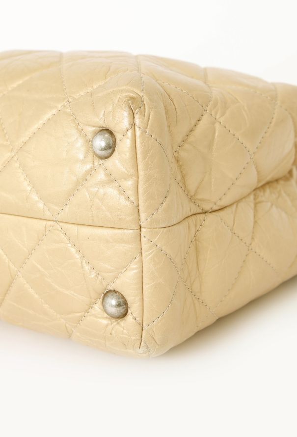 Chanel Metallic Quilted 2.55 Tote Bag - 10