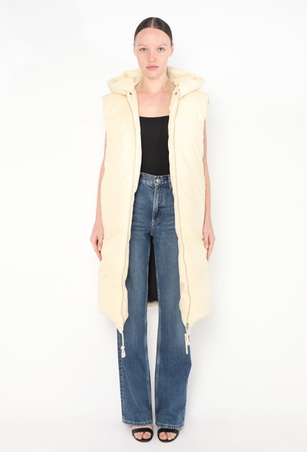 Céline Pre-Fall 2018 Hooded Down Parka Vest - 1