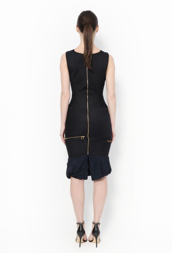 Balenciaga S/S 2005 Spiral Zip Dress - 6