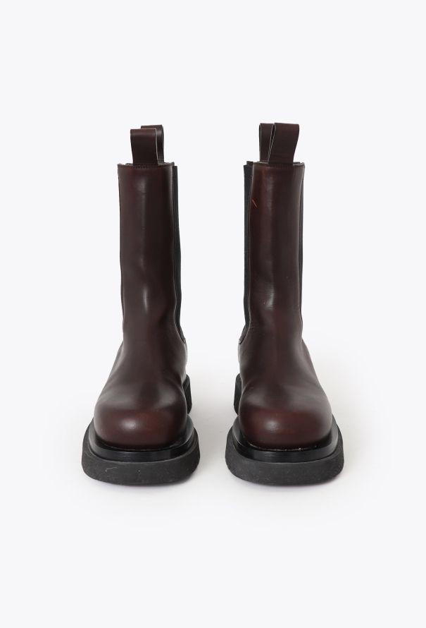 Bottega Veneta Pre-Fall 2020 Tire Chelsea Boots Brown - 4