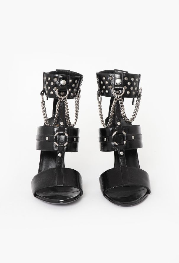 Saint Laurent F/W 2015 Studded Chainlink Pumps - 4