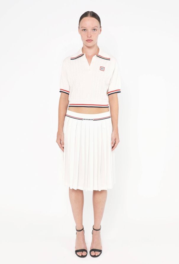 Miu Miu F/W 2022 Pleated Tennis Ensemble - 1