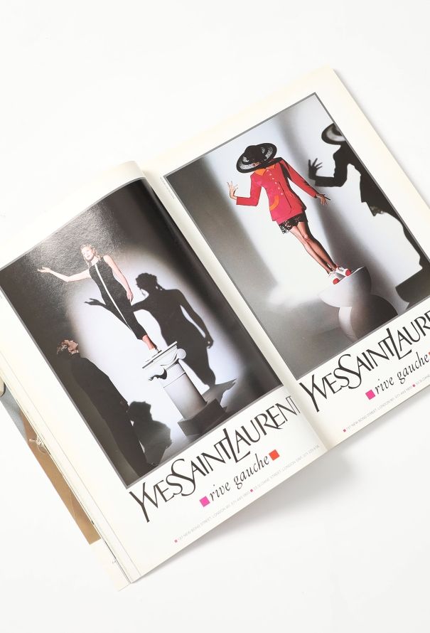 VOGUE UK March 1994 Chanel Cover Issue - 2