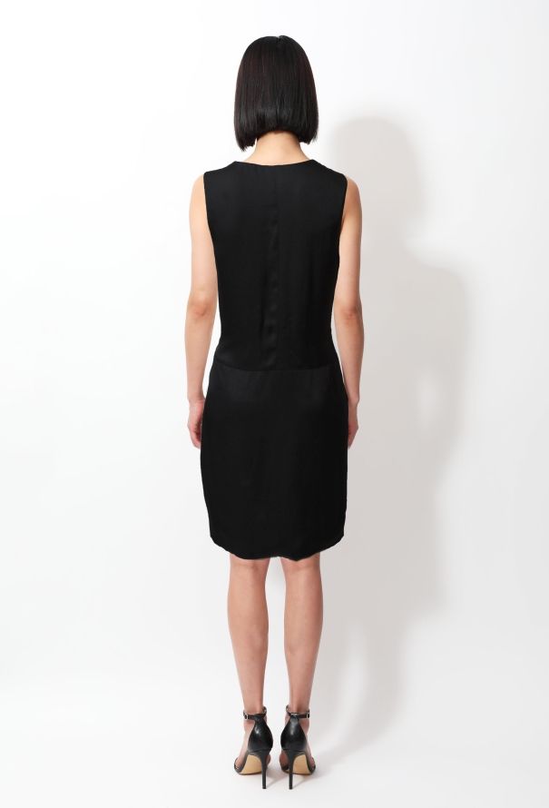 Chanel 2001 Ruched Satin Dress - 3