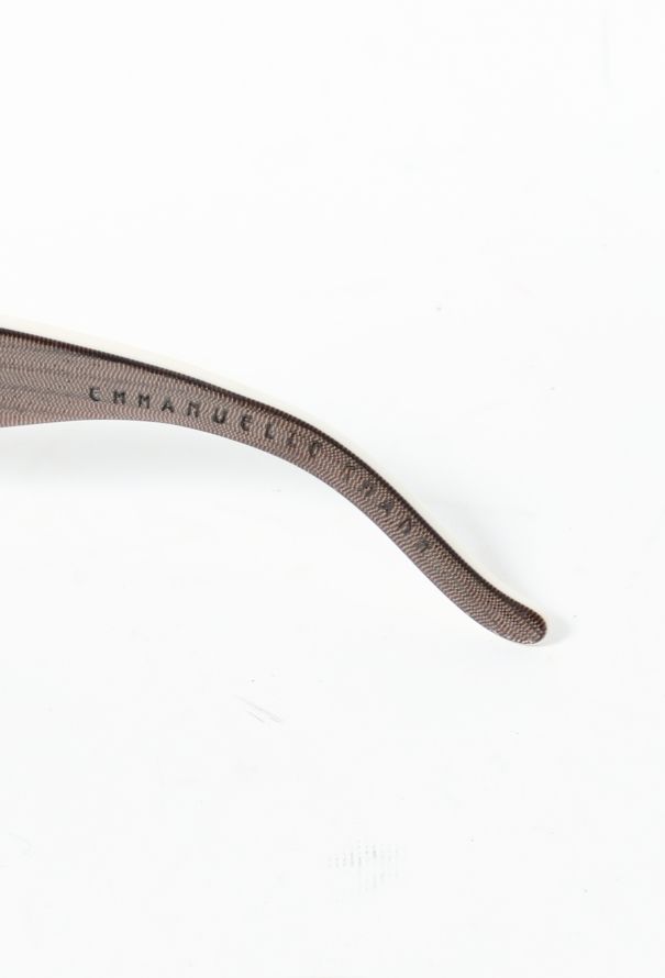 Exquisite Vintage Emmanuelle Khanh Round Sunglasses - 7