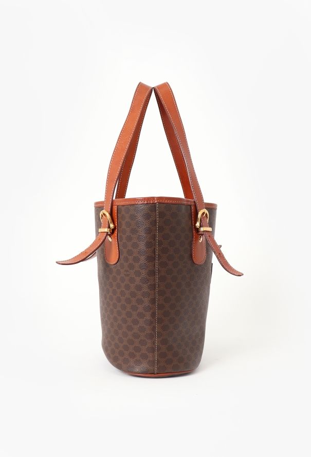 Céline 1995 Triomphe Macadam Monogram Tote - 3