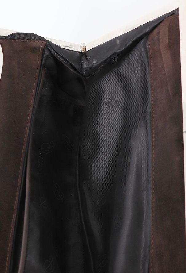 Cesare Puccini Suede Clutch - 13