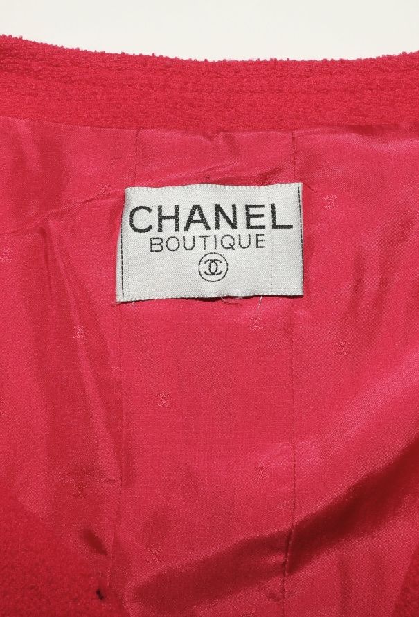 Chanel Collector 1990 Bouclé Tweed Ensemble - 6