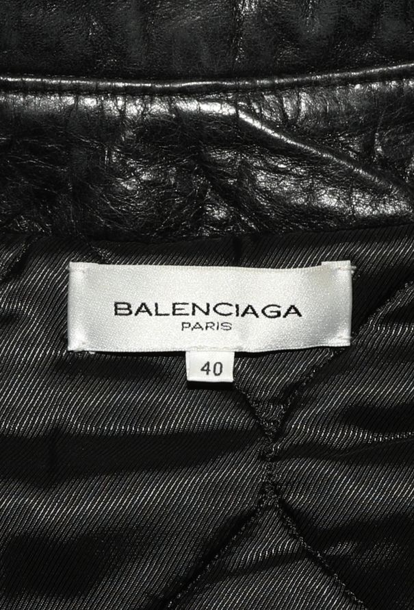 Balenciaga Iconic F/W 2002 Leather Vest - 6