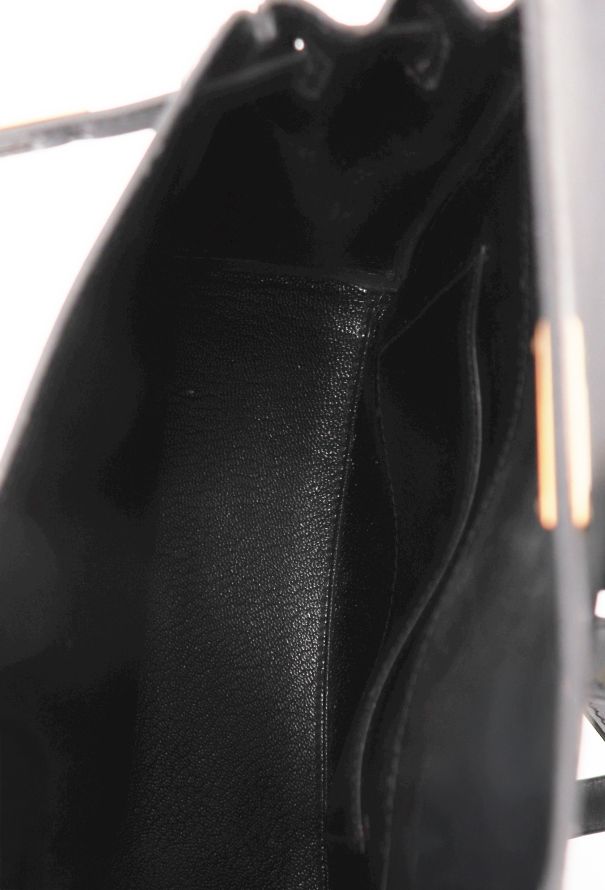 Hermès Vintage Black Box Kelly Ado 20 Backpack - 12