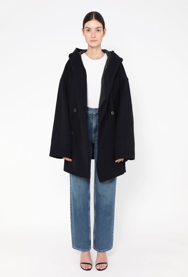 Romeo Gigli '90s Oversized Hooded Coat - 4