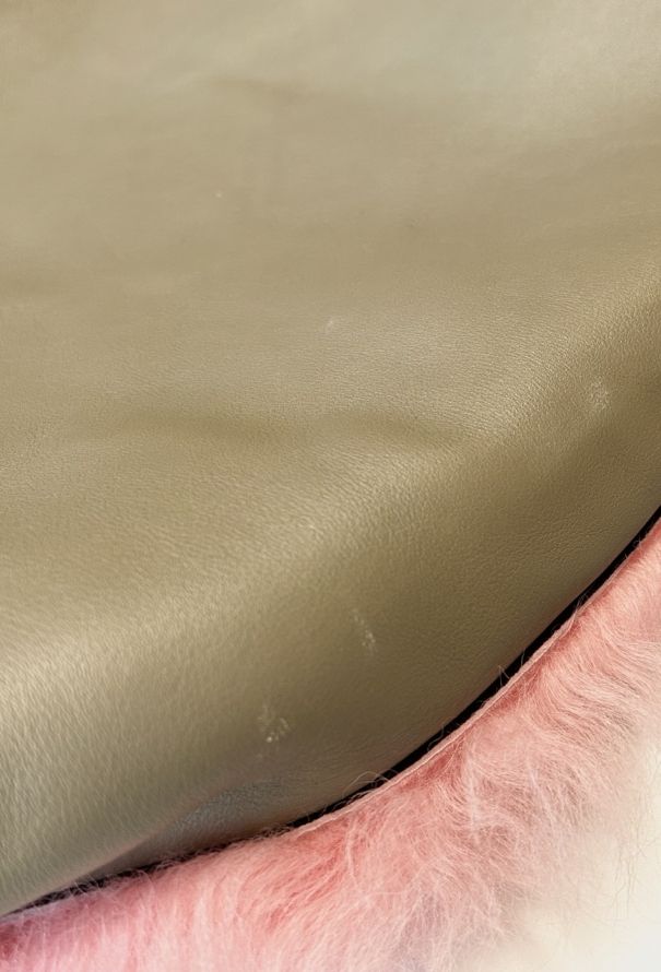 Céline Shearling Twisted Cabas Bag - 11