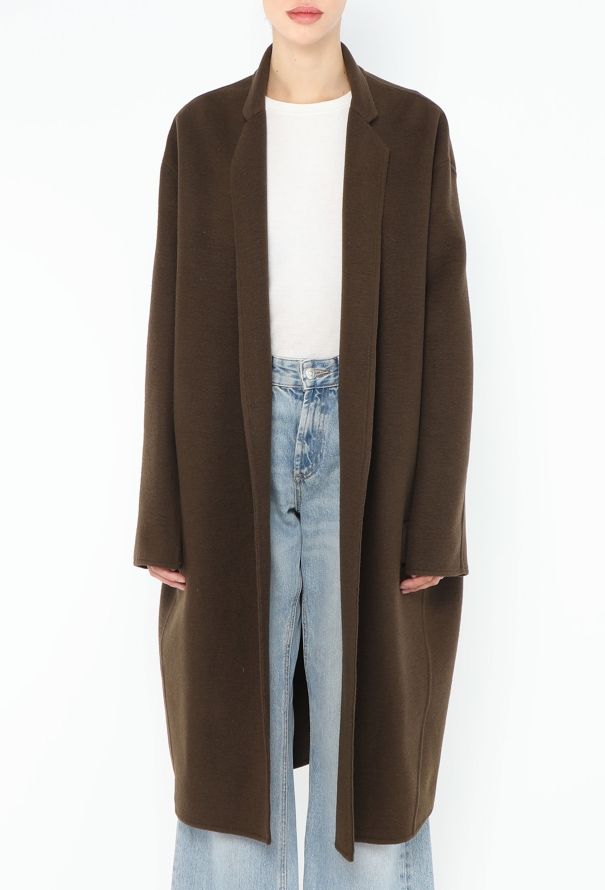Céline 2014 Cashmere Crombie Coat - 2