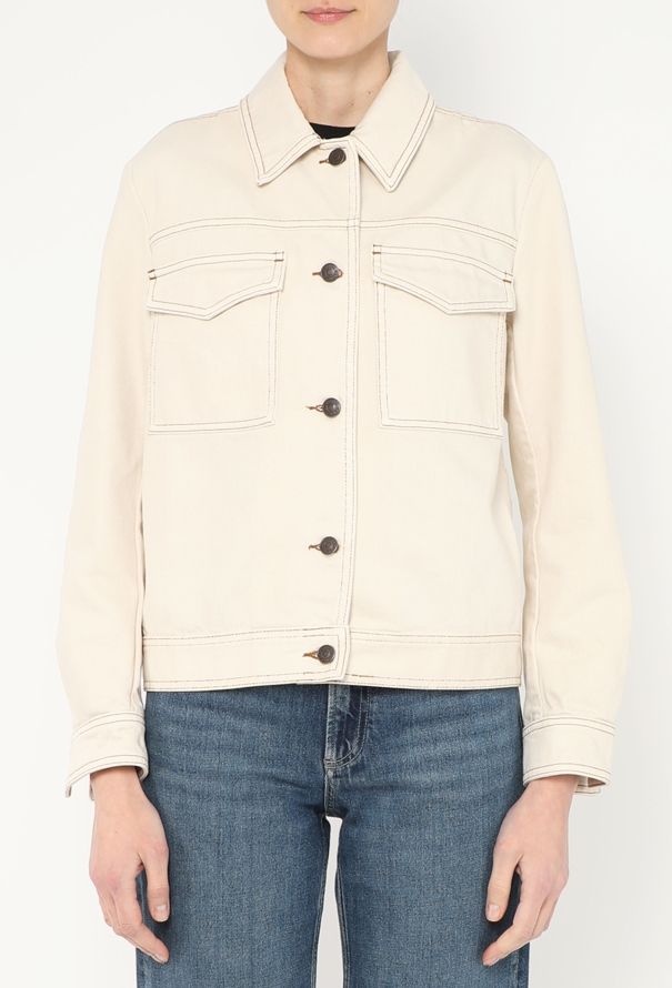 Dries Van Noten 2024 Belted Denim Jacket - 3