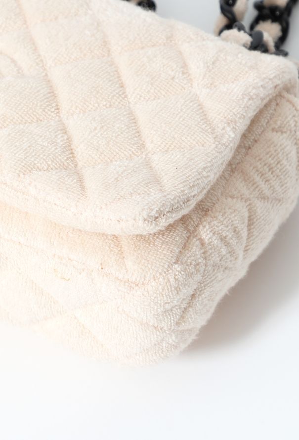Chanel Quilted Terrycloth Flap Bag - 8