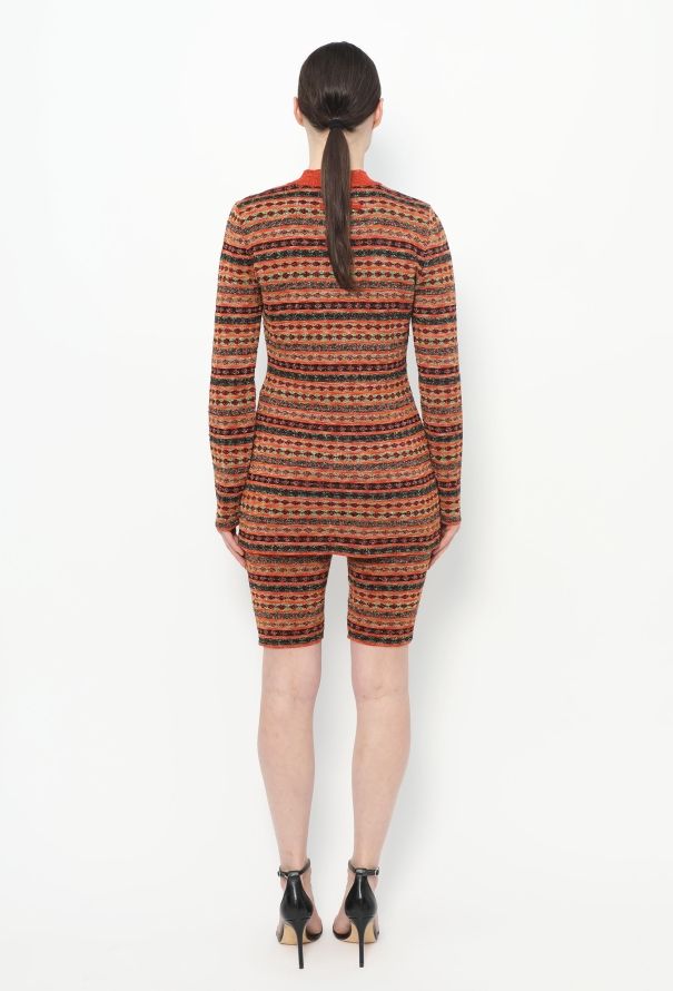 Jean Paul Gaultier '90s Metallic Knit Ensemble - 5