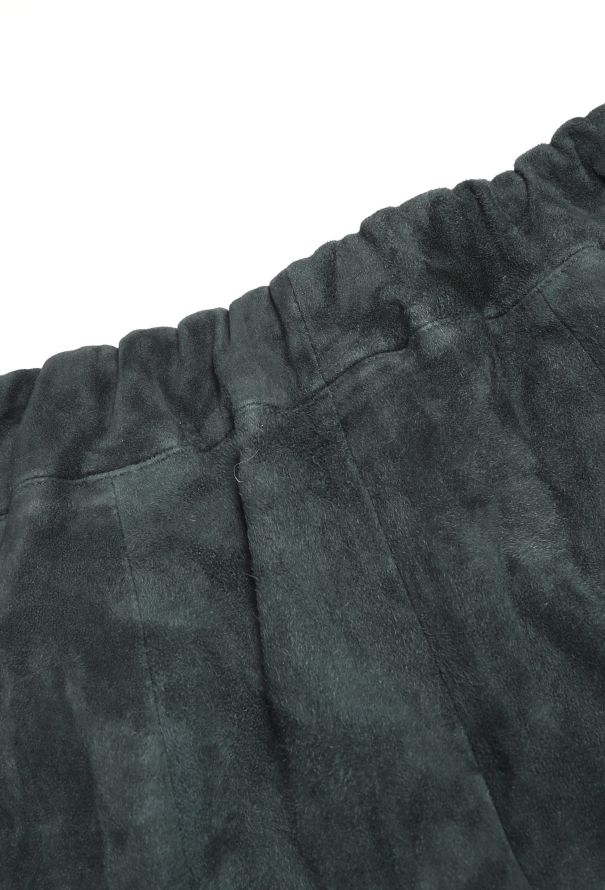 The Row Suede Leather Leggings - 7