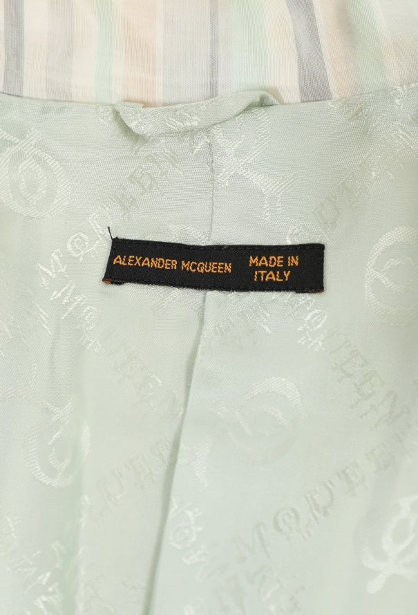 Alexander McQueen S/S 1999 'No.13' Striped Tailcoat - 5