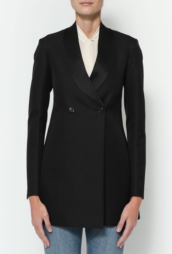 Céline 2010 Twill Smoking Blazer - 1