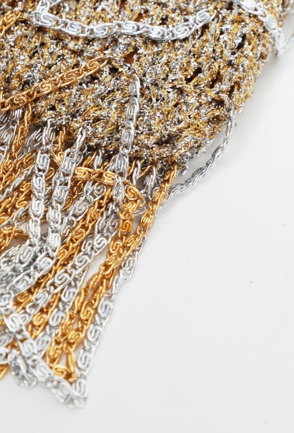 Azzaro Rare '70s Metallic Chandelier Set - 13