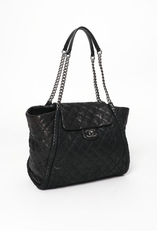 Chanel Studded CC Flap Tote Bag - 2