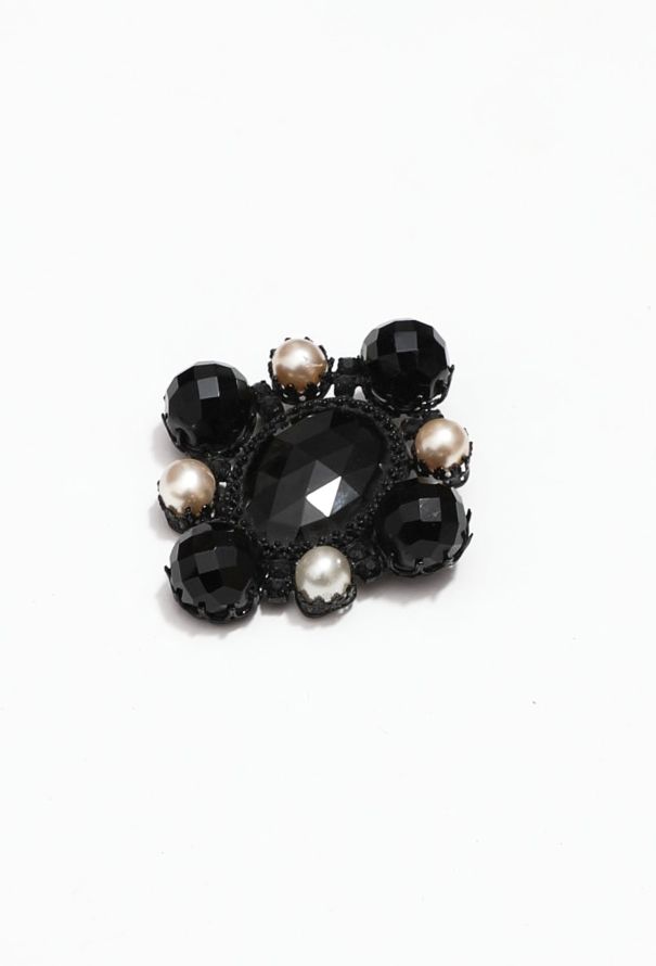 Exquisite Vintage Pearl  Baroque Brooch - 3