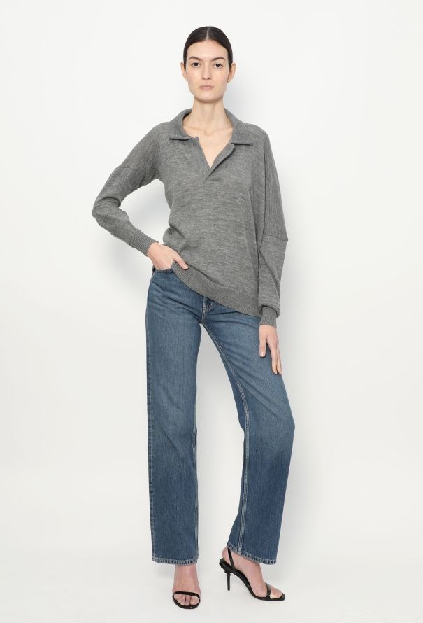 Balenciaga F/W 2002 Polo Jumper - 4