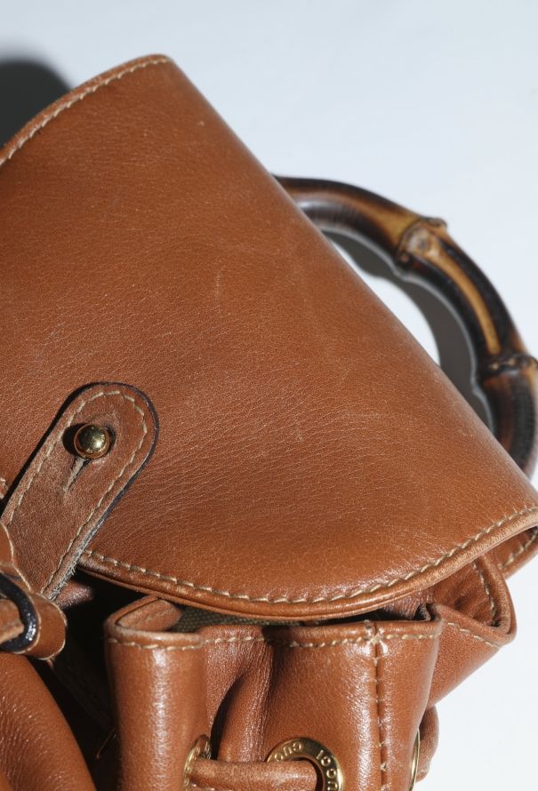 Gucci Mini Bamboo Backpack - 10