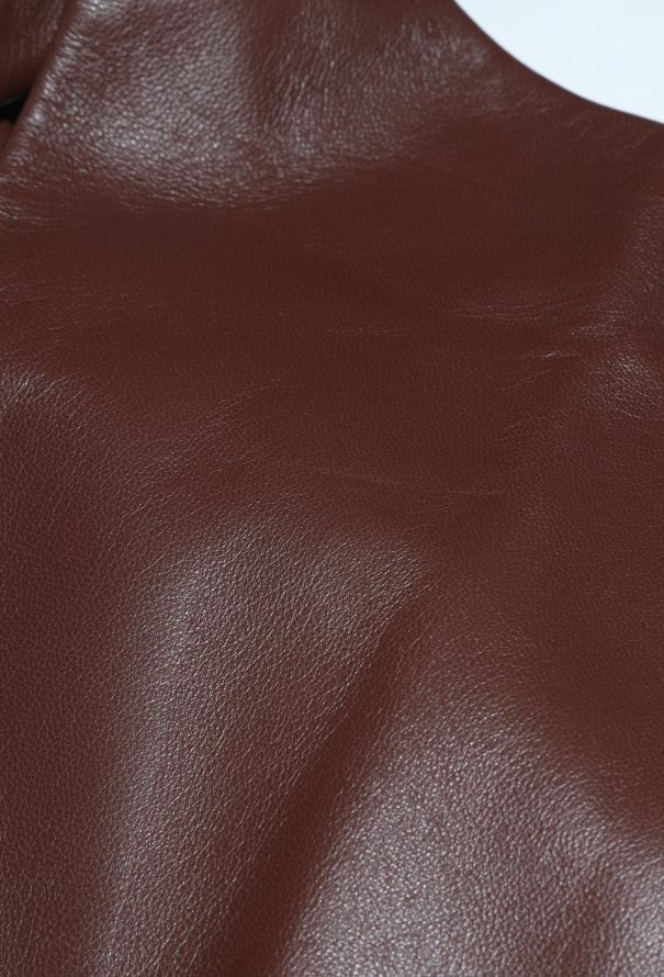 Bottega Veneta S/S 2023 Asymmetrical Nappa Dress - 9