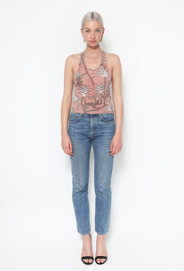 Chloé 2001 Printed Razor Back Tank - 3