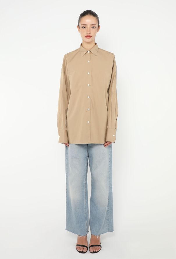 Prada 2023 Oversized Poplin Shirt - 3