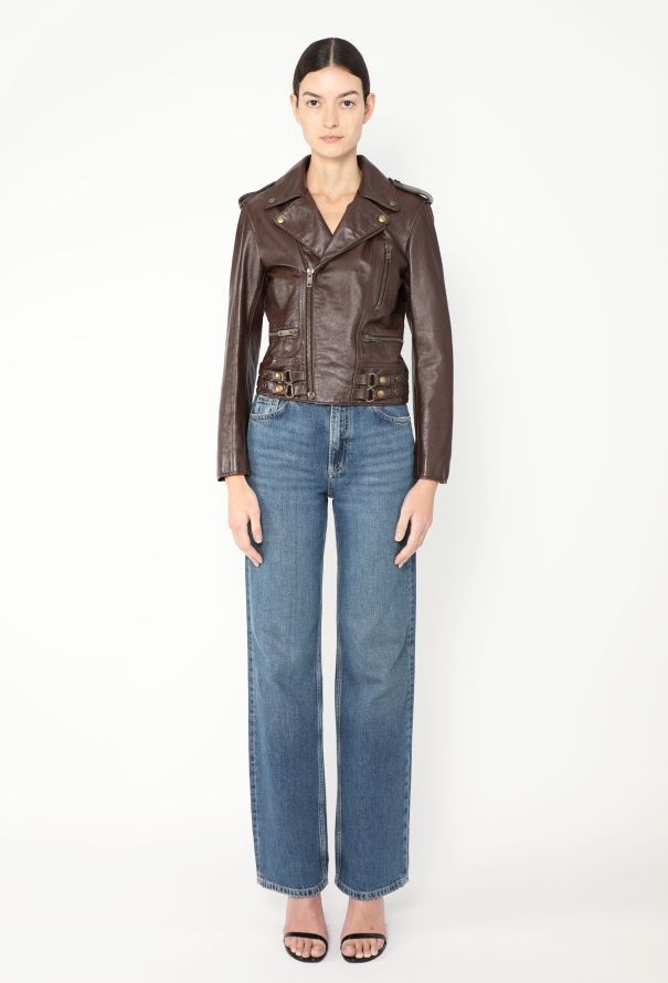 Céline 2019 Leather Biker Jacket - 3