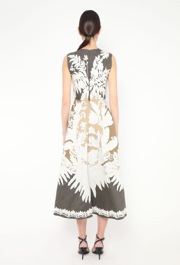 Valentino Resort 2018 Floral Embroidered Dress - 5