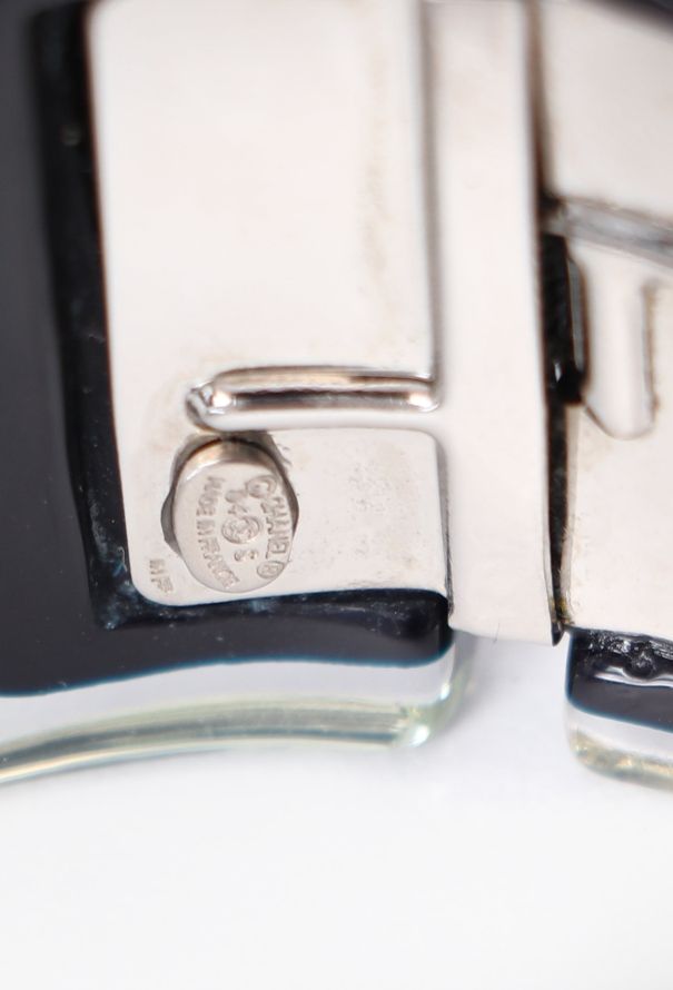 Chanel S/S 2004 Casted Camélia 'CC' Bracelet - 6