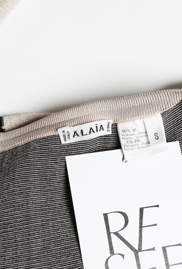 Alaïa ICONIC F/W 1992 Ribbon Knit Dress - 5