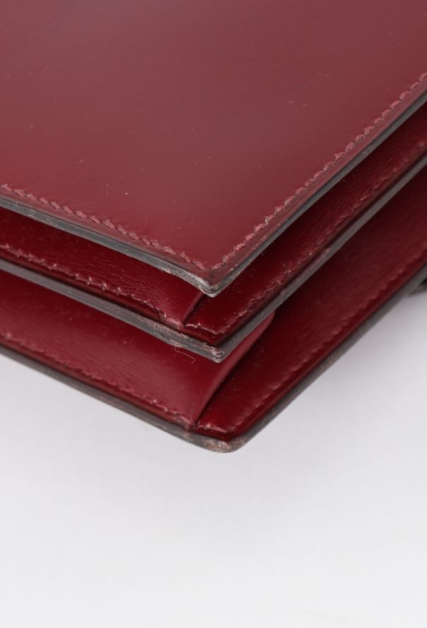 Hermès '70s Rouge H Box Escale Top Handle Bag - 9