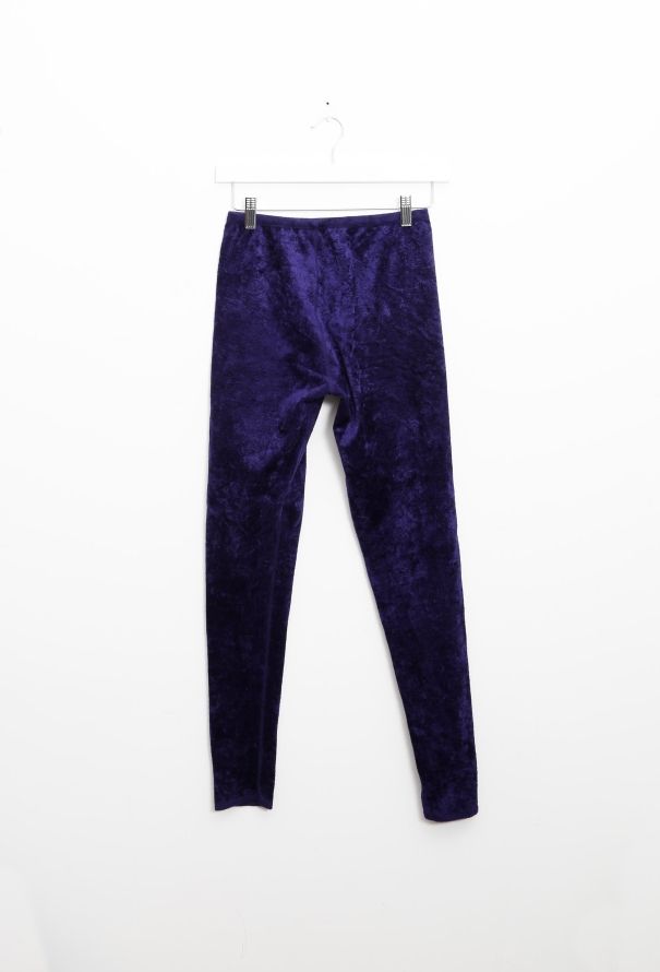 Alaïa Velvet Leggings - 6