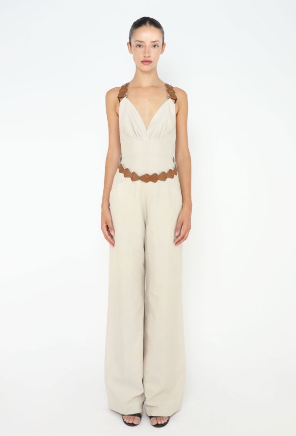 Thierry Mugler Rare S/S 2001 Trojan Belted Jumpsuit - 1