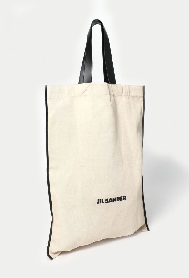 Jil Sander Book Canvas Tote Bag - 3