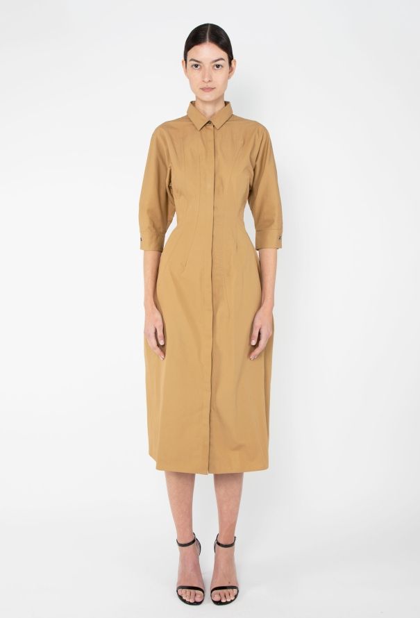 Jil Sander Flared Poplin Dress - 2