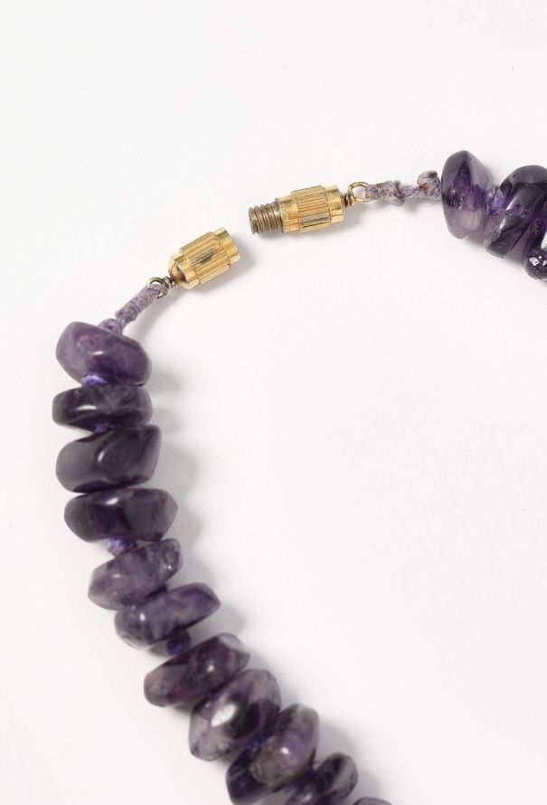 Vintage Fine Jewelry Amethyst Necklace - 5