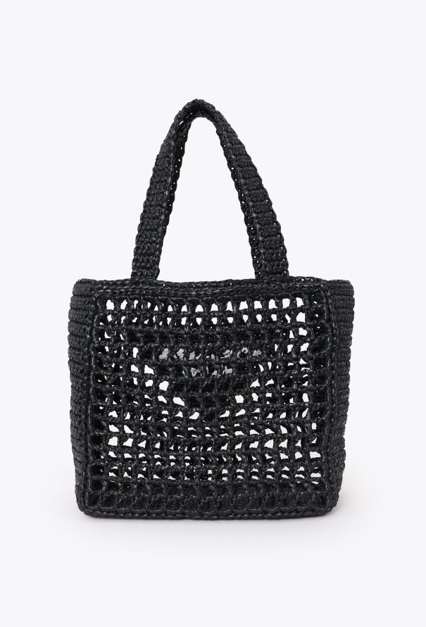 Prada Mini Crochet Tote Bag - 5