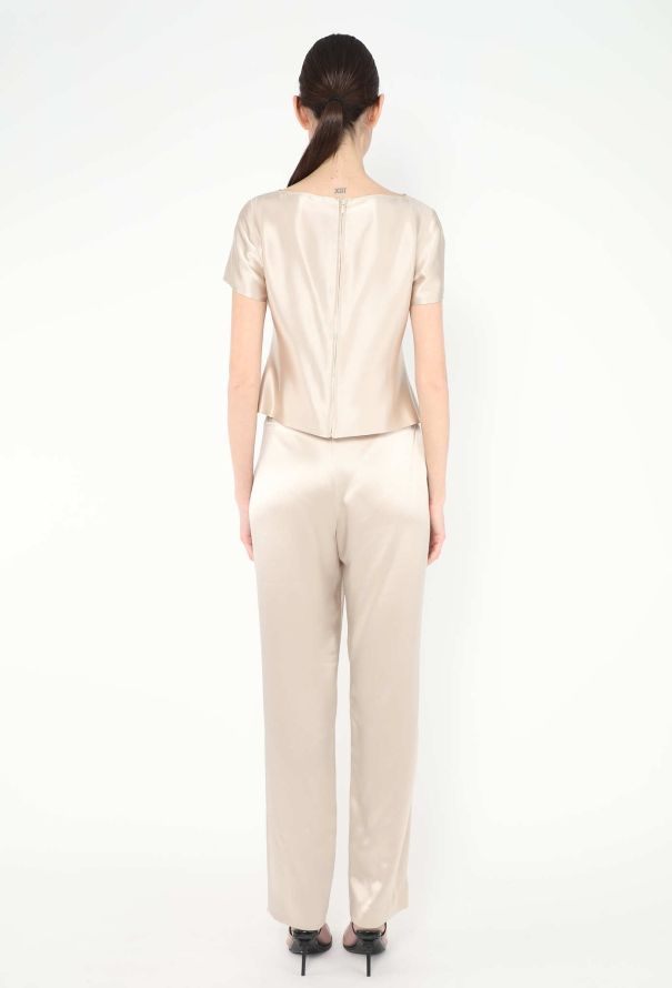 Chanel Charmeuse Cap-Sleeve Ensemble - 5