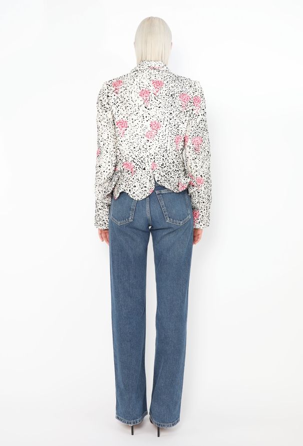 Balenciaga Resort 2010 Embroidered Peplum Jacket - 5