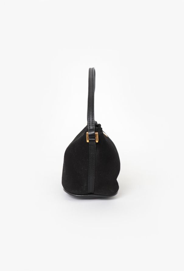 Gucci '90s Suede Boat Bag - 5
