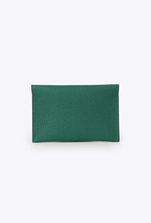 Moynat Green Leather Cardholder - 4