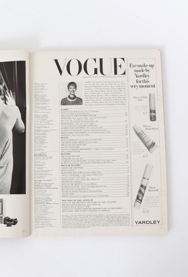 VOGUE UK 1970 Beaton, Warhol and Bailey Issue Trio - 10
