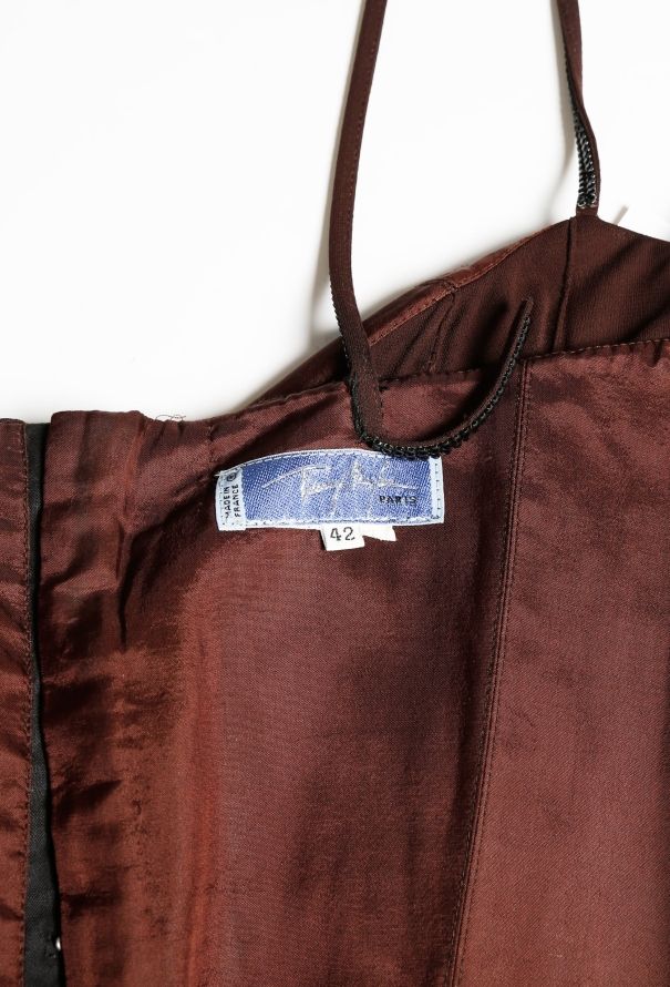 Thierry Mugler Vintage Embellished Corset Gown - 6