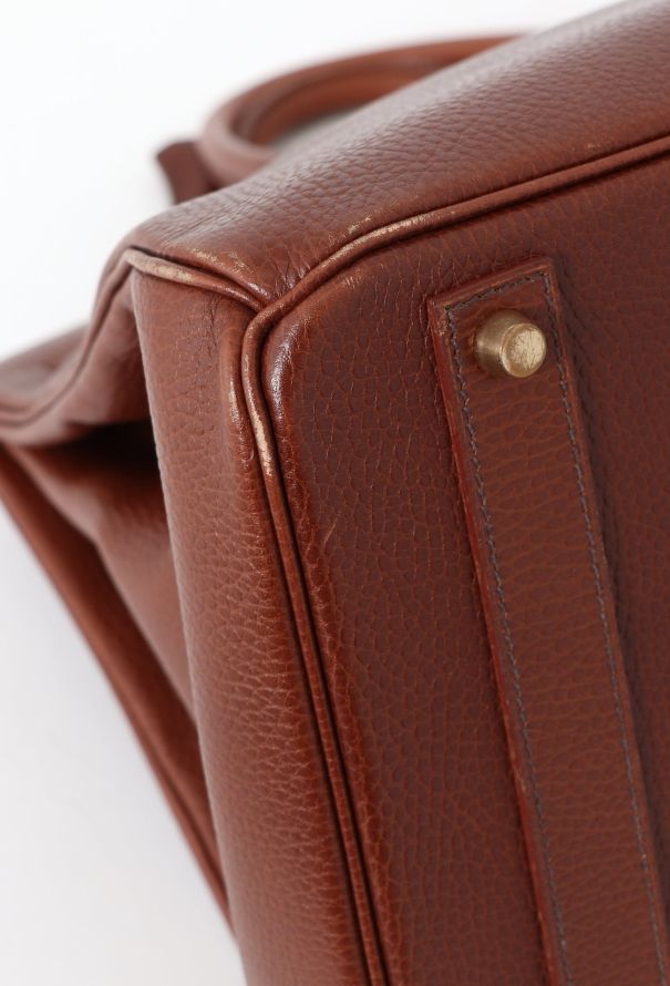 Hermès Brown Vaches Ardennes Birkin 40 - 11