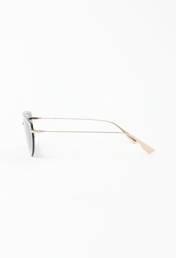 Dior Contrast Metallic Rim Sunglasses - 6